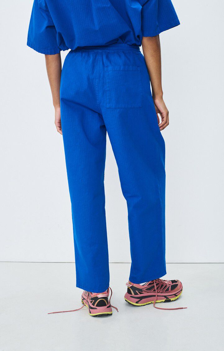 American Vintage Pantalon Femme Rygybay - BLEU DE PRUSSE Bleu - E25