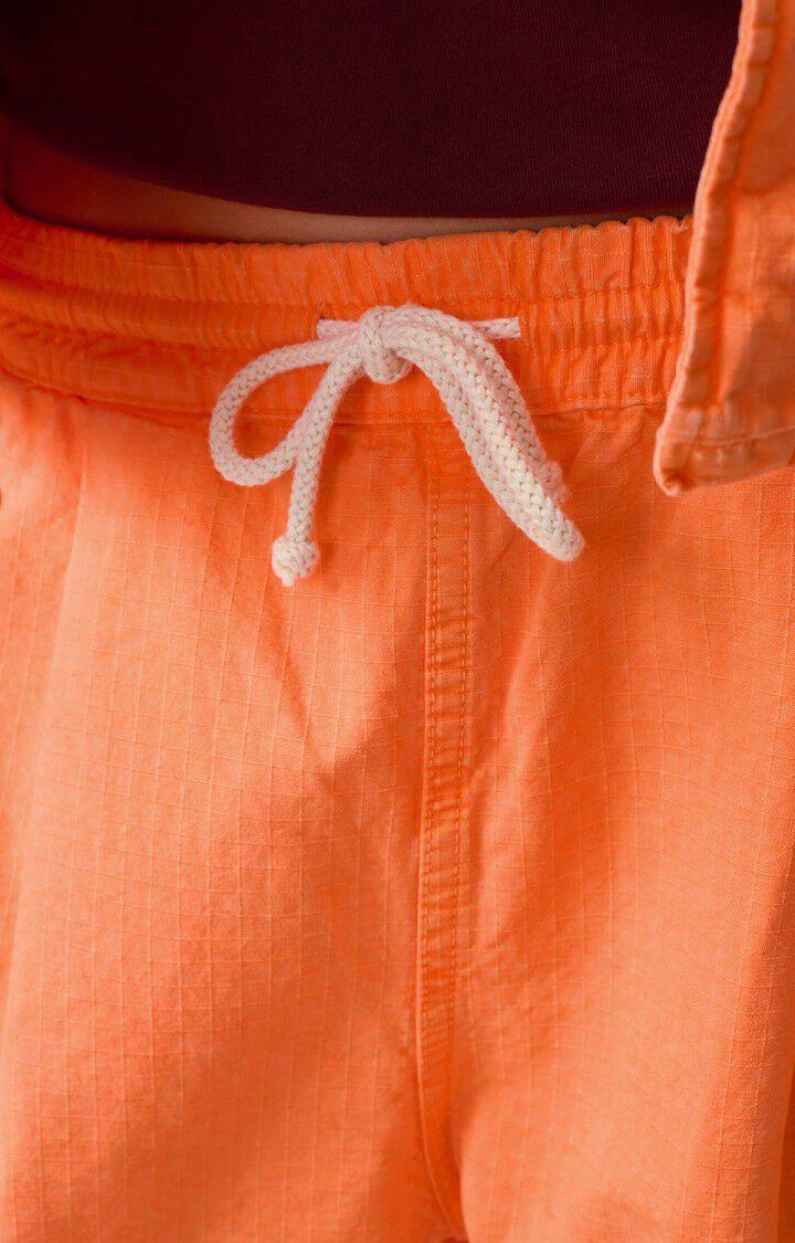American Vintage Pantalon Femme Rygybay - FEU FLUO Orange - H24