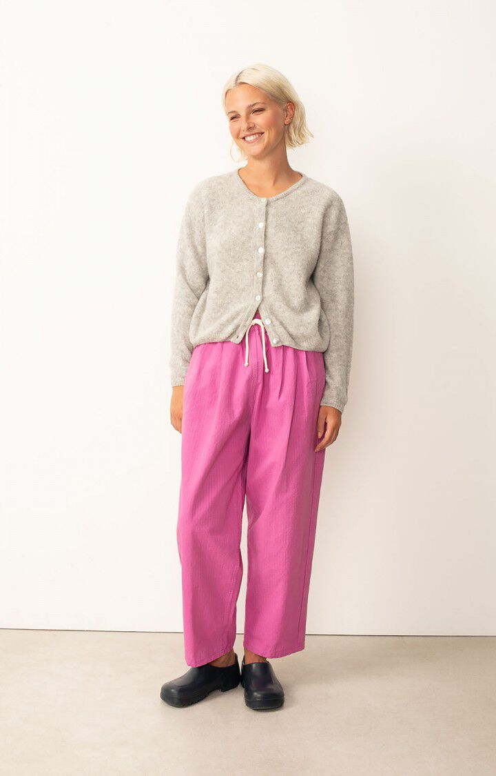 American Vintage Pantalon Femme Rygybay - MILKSHAKE Rose - H24