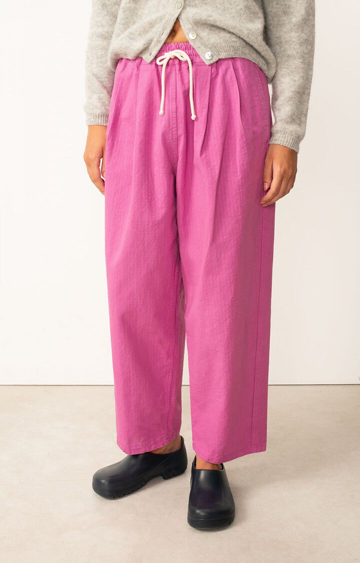 american vintage Pantalon femme Rygybay - MILKSHAKE Rose - H24