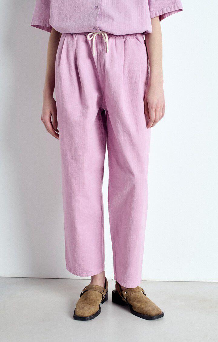 american vintage Pantalon femme Rygybay - ORCHIDEE Violet - E25