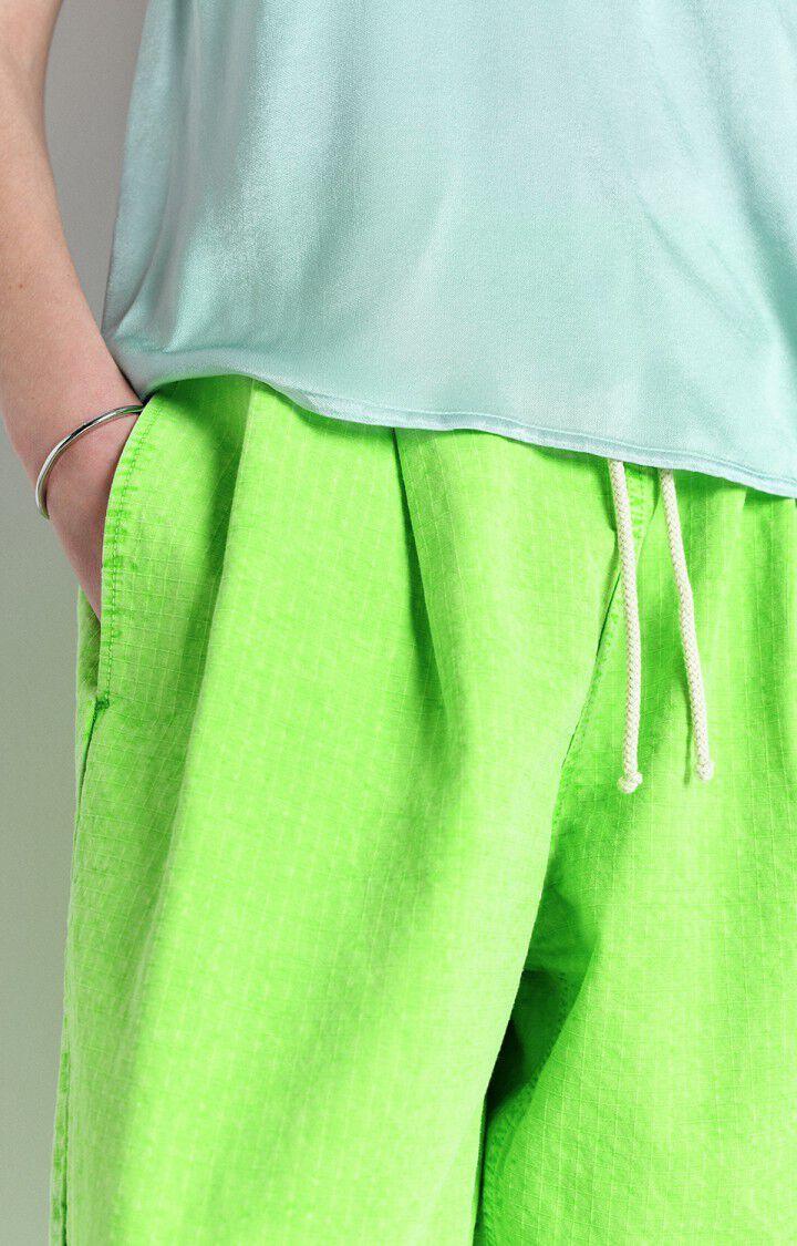 American Vintage Pantalon Femme Rygybay - POMME FLUO Vert - E25