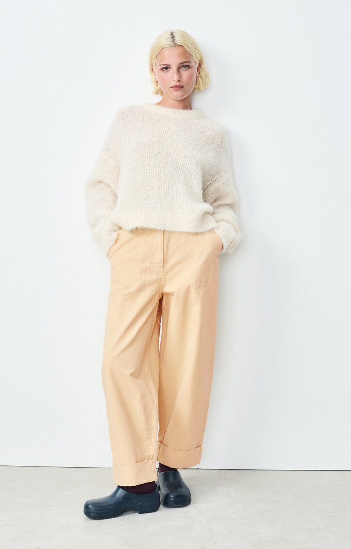 American Vintage Pantalon Femme Rygybay - SABLE Beige - H24