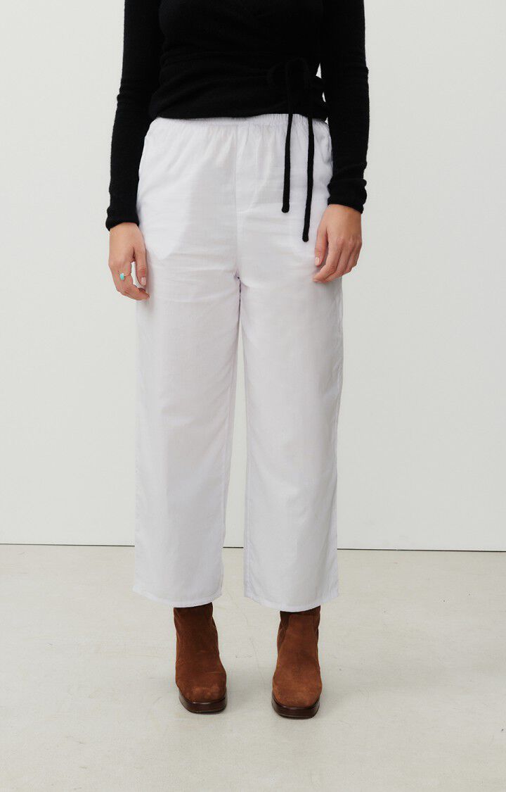 american vintage Pantalon femme Ryty - BLANC Blanc - E24