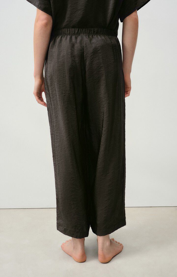 American Vintage Pantalon Femme Scarow - CARBONE Noir - E24