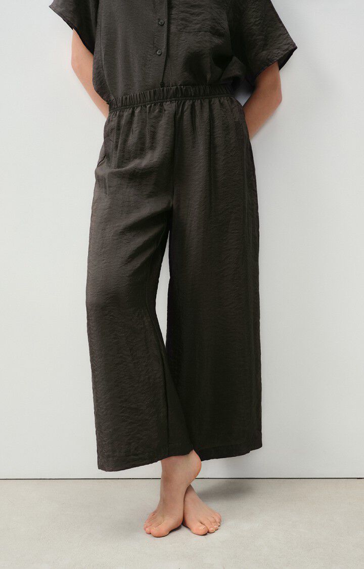 american vintage Pantalon femme Scarow - CARBONE Noir - E24