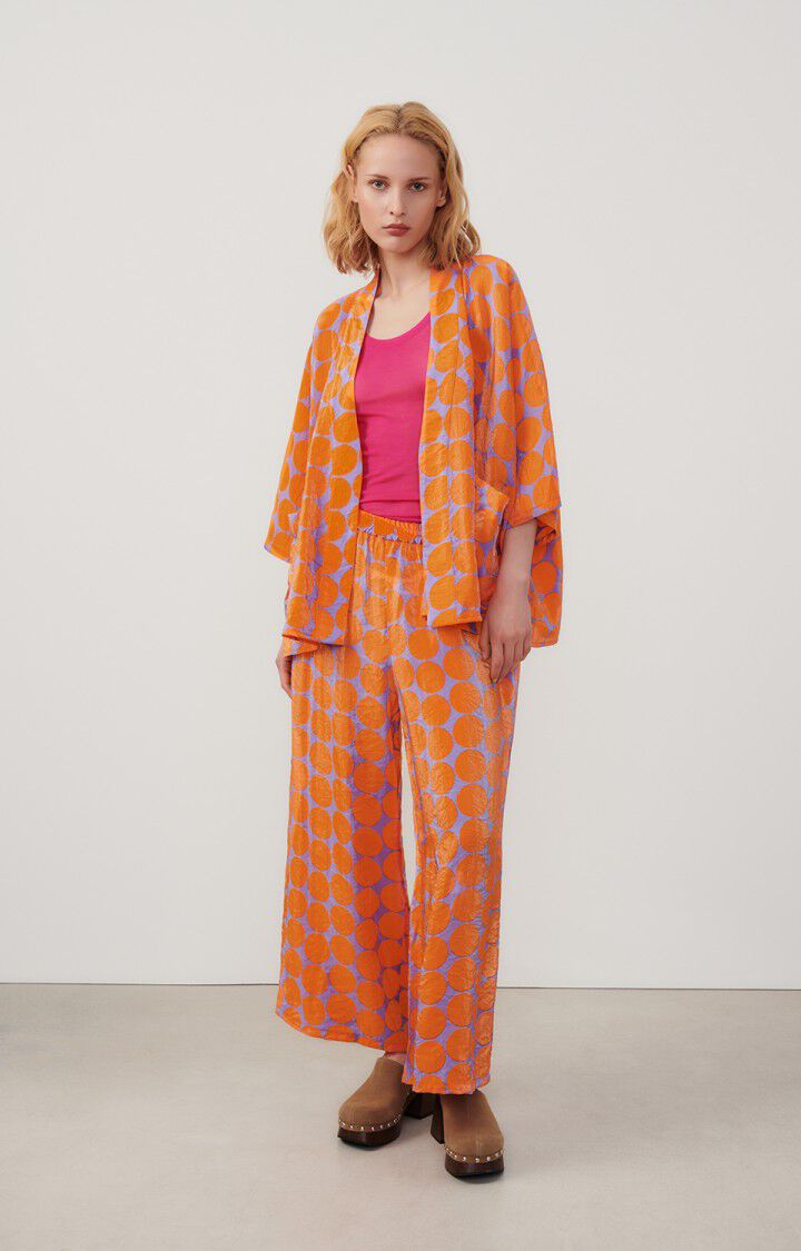 American Vintage Pantalon Femme Scarow - PAM Orange - E24