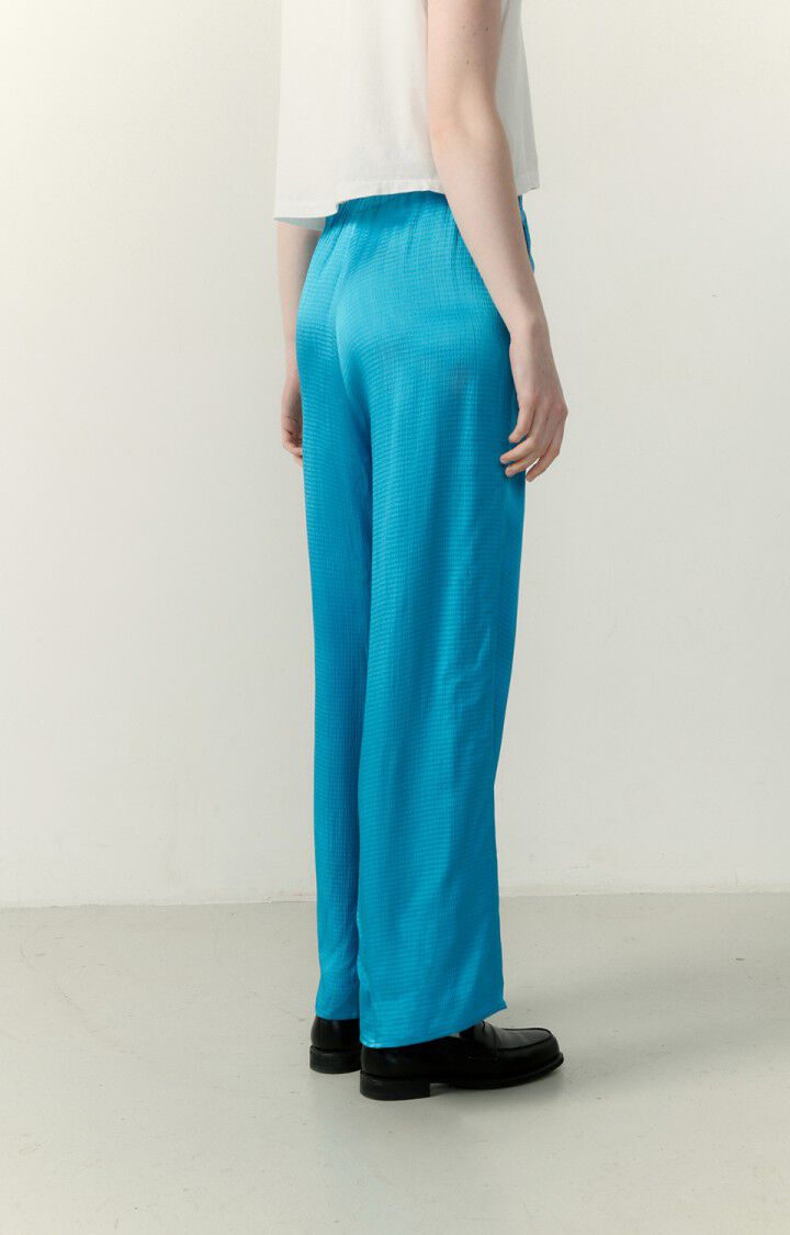 American Vintage Pantalon Femme Shaning - AQUATIQUE Bleu - E23