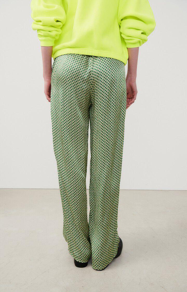 American Vintage Pantalon Femme Shaning - ARMANDE Vert - E24
