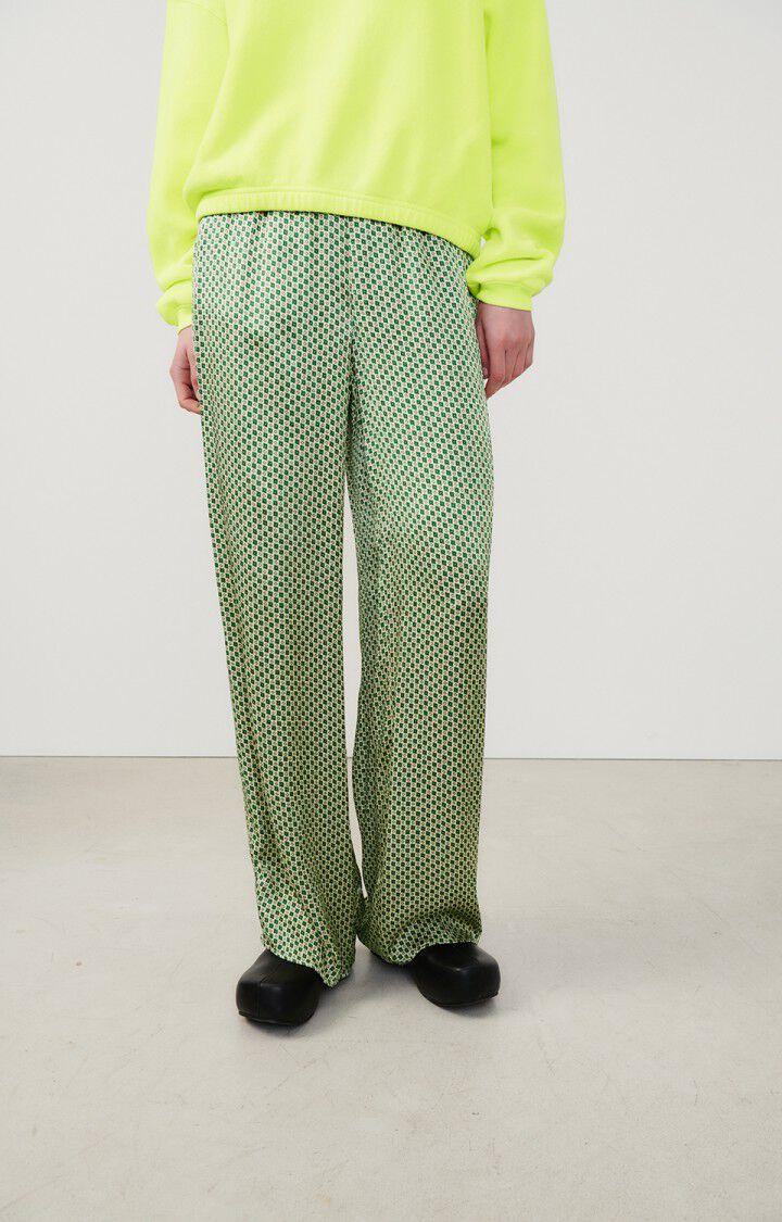 american vintage Pantalon femme Shaning - ARMANDE Vert - E24