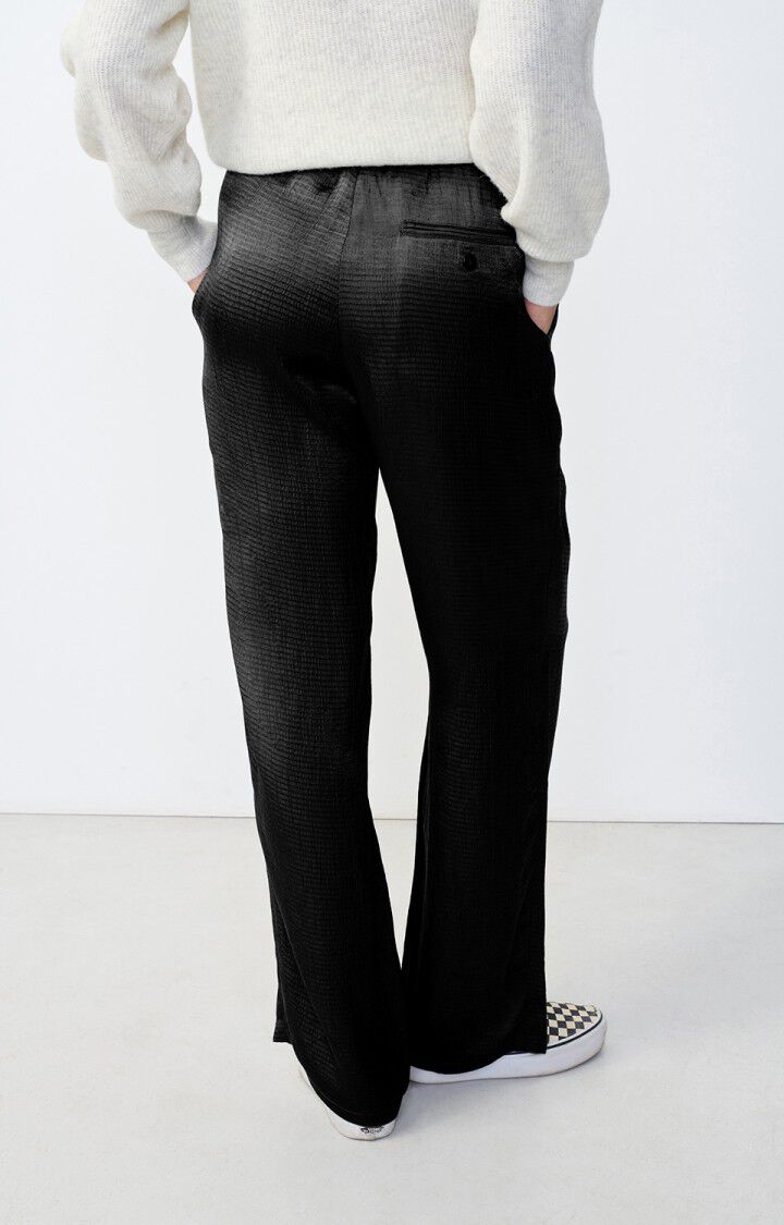 American Vintage Pantalon Femme Shaning - BONZAI Noir - H23