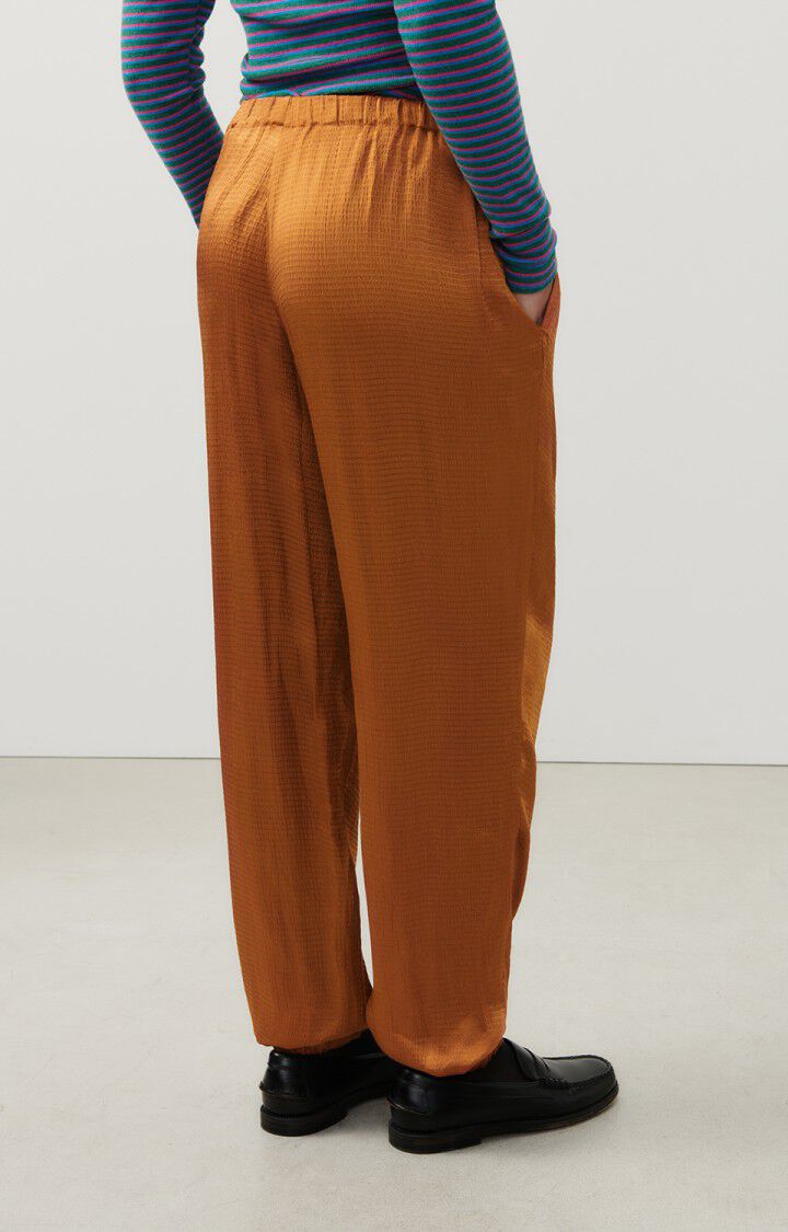 American Vintage Pantalon Femme Shaning - CANNELLE Marron - H23