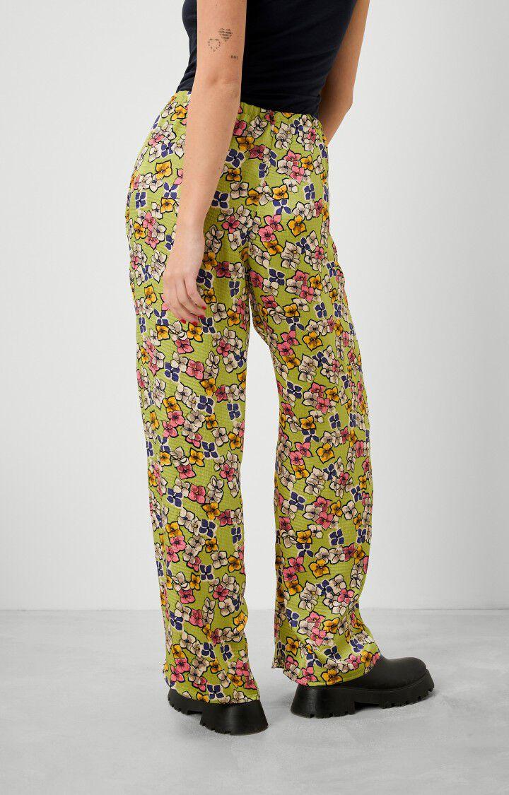 American Vintage Pantalon Femme Shaning - DOLORES Vert - H22