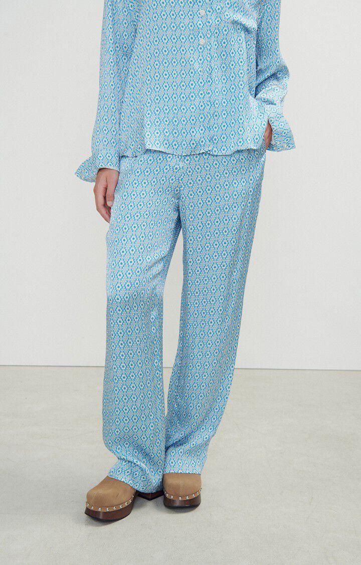 american vintage Pantalon femme Shaning - MIA Bleu - H23