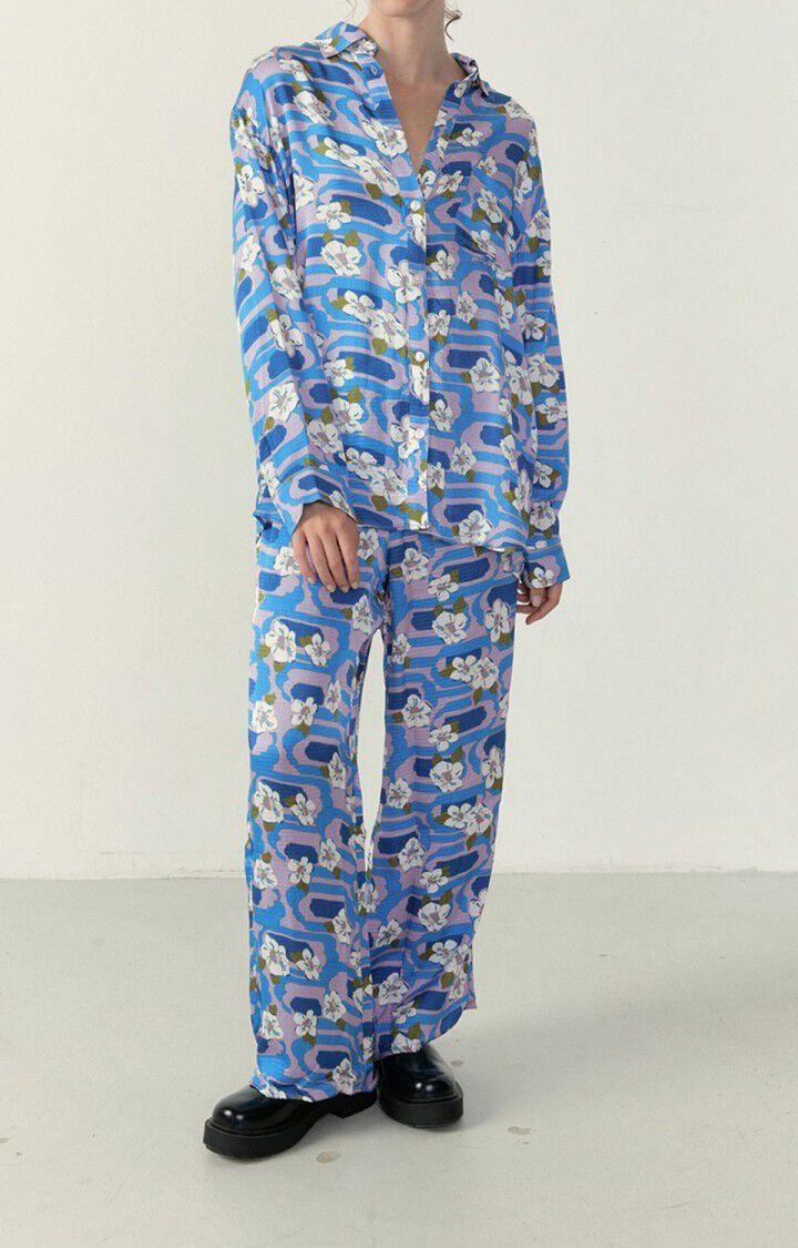 american vintage Pantalon femme Shaning - PIA Bleu - H22