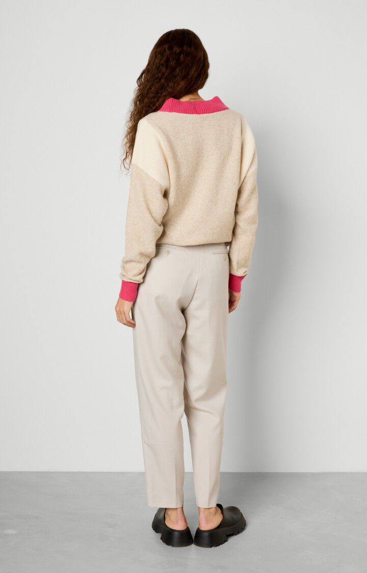 American Vintage Pantalon Femme Tabinsville - MASTIC Beige - E23