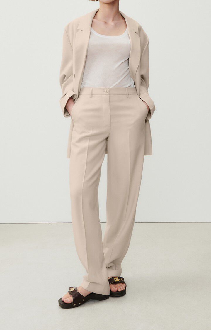 American Vintage Pantalon Femme Tabinsville - MASTIC Beige - E23