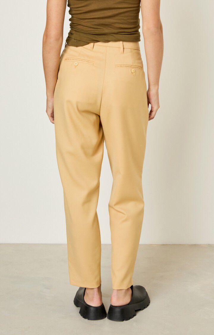 American Vintage Pantalon Femme Tabinsville - PAILLE Jaune - E22