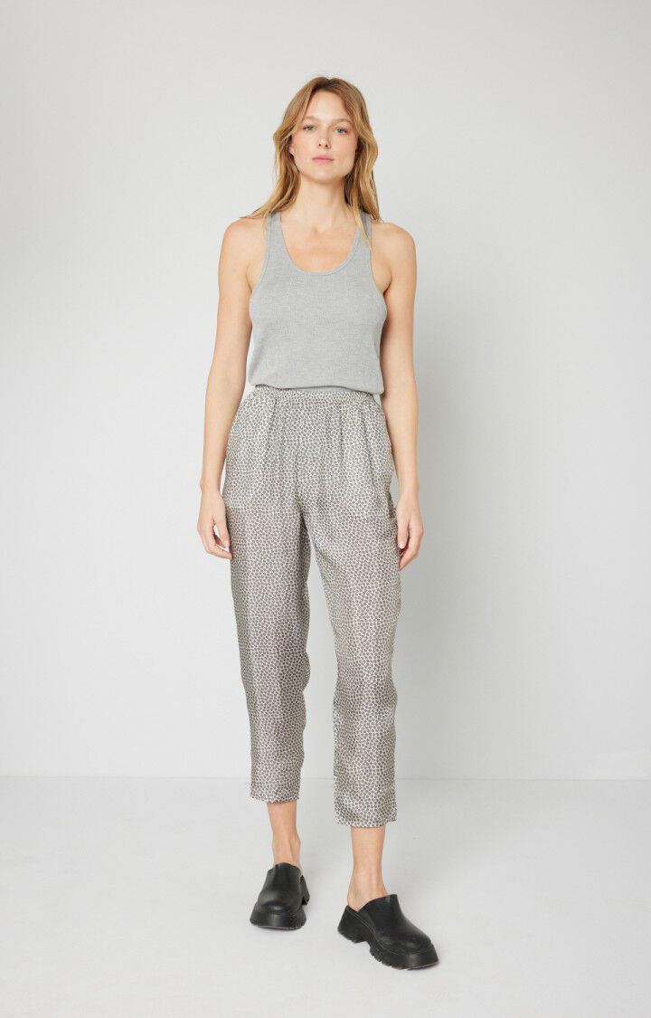 American Vintage Pantalon Femme Tainey - ODETTE Gris - E21