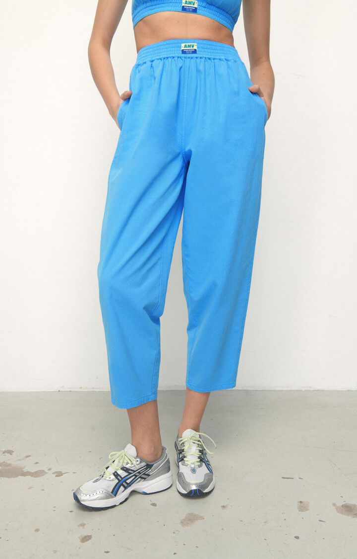 american vintage Pantalon femme Taraw - ACQUA Bleu - E22B