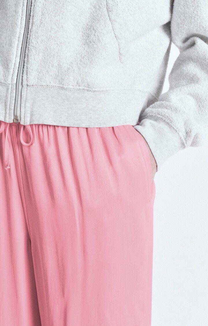 American Vintage Pantalon Femme Unyl - BUBBLE GUM Rose - E25