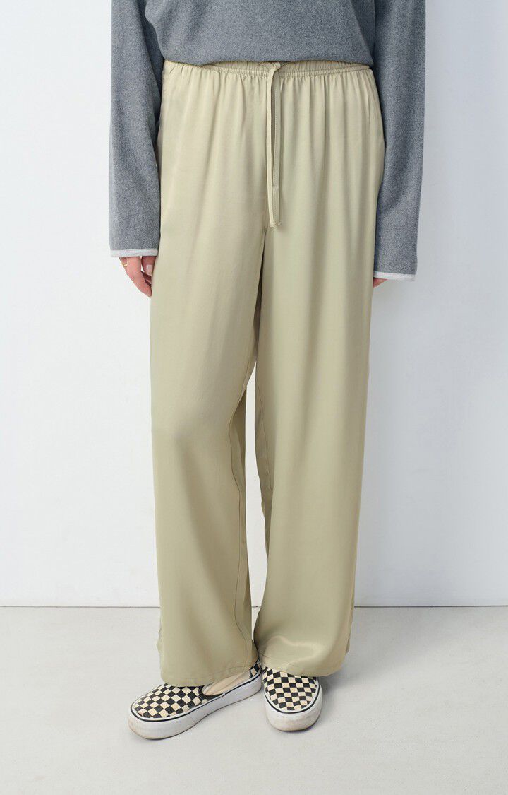 american vintage Pantalon femme Unyl - FALAISE Beige - H24