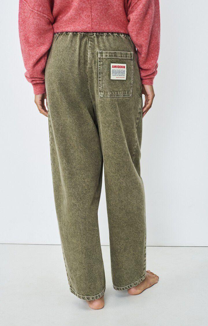American Vintage Pantalon Femme Uzatown - OLIVE Vert - E25