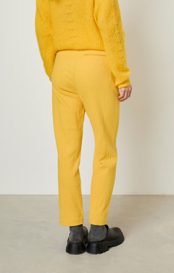 American Vintage Pantalon Femme Viabay - CITRON Jaune - E22