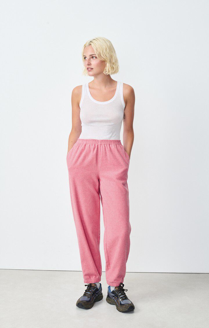 American Vintage Pantalon Femme Vylow - BERLINGOT CHINE Rose - H24