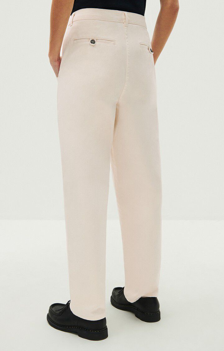 American Vintage Pantalon Femme Wakibird - ECRU Beige - H20