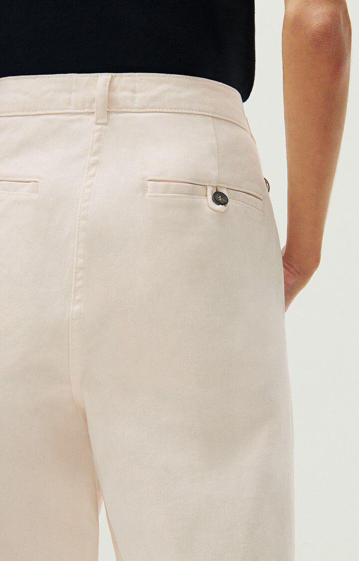 American Vintage Pantalon Femme Wakibird - ECRU Beige - H20