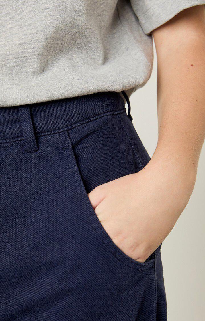 American Vintage Pantalon Femme Wakibird - NAVY Bleu - E21