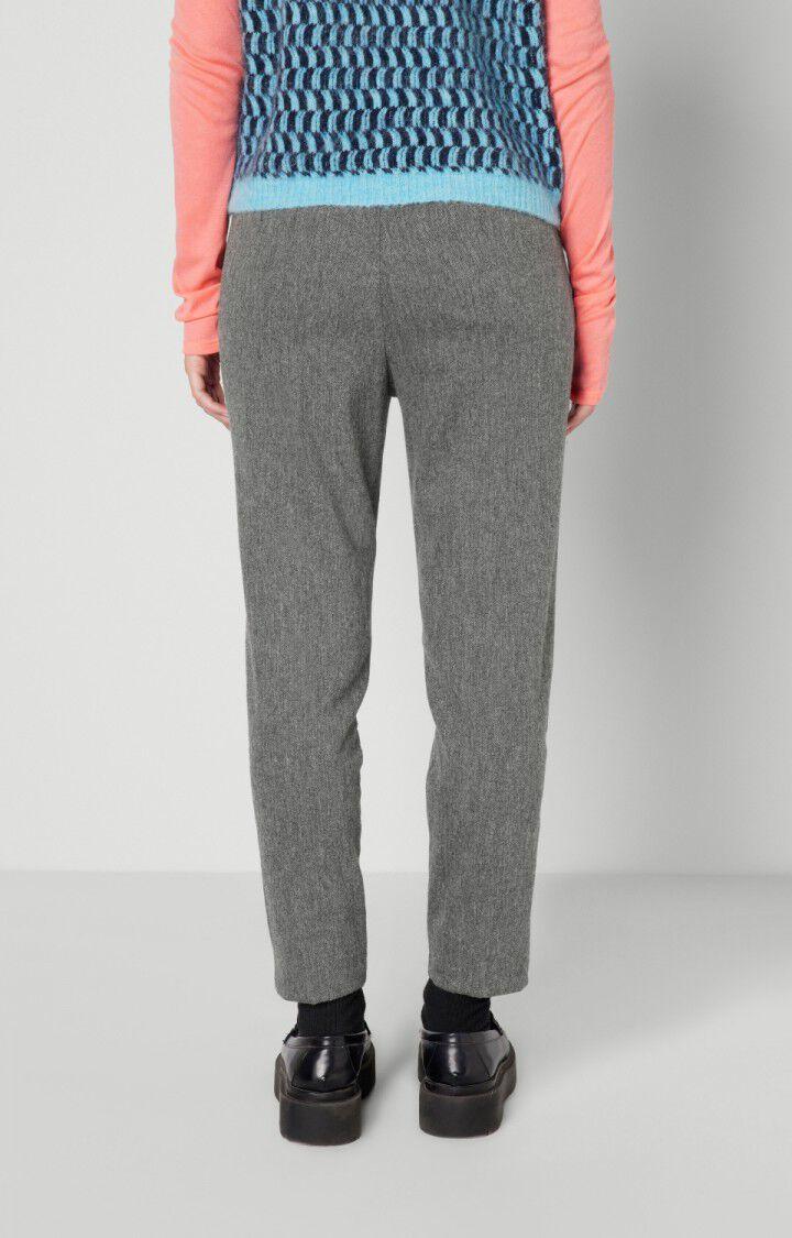American Vintage Pantalon Femme Weftown - GRIS CHINE Gris - H22