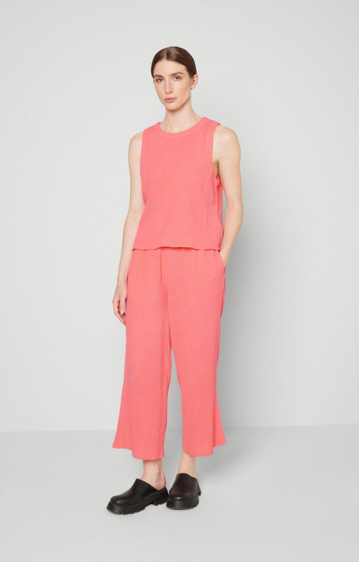 American Vintage Pantalon Femme Welow - CORAIL Rose - E23