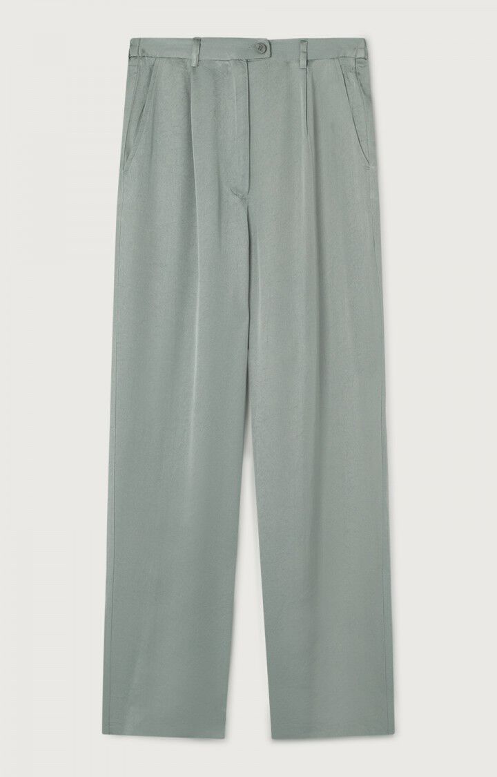 american vintage Pantalon femme Widland - ACIER Gris - E22