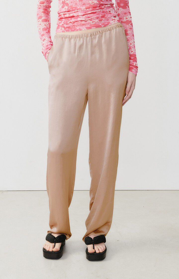 american vintage Pantalon femme Widland - ALOUETTE Beige - E24