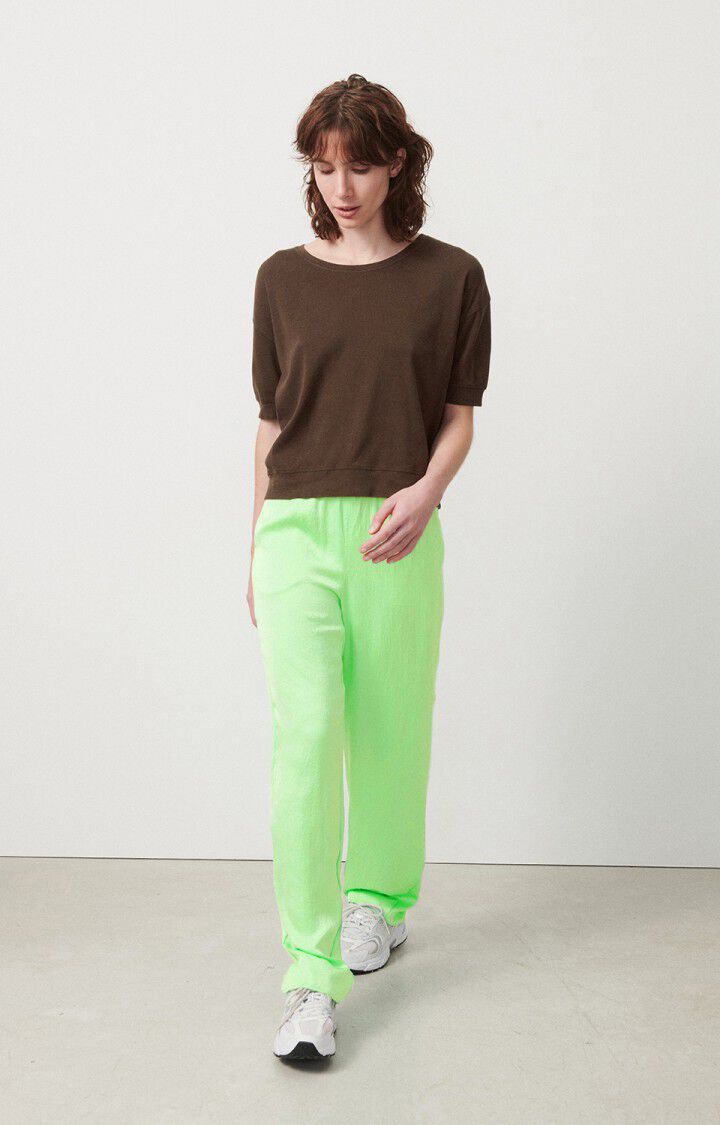 American Vintage Pantalon Femme Widland - AMANDERAIE Vert - E24