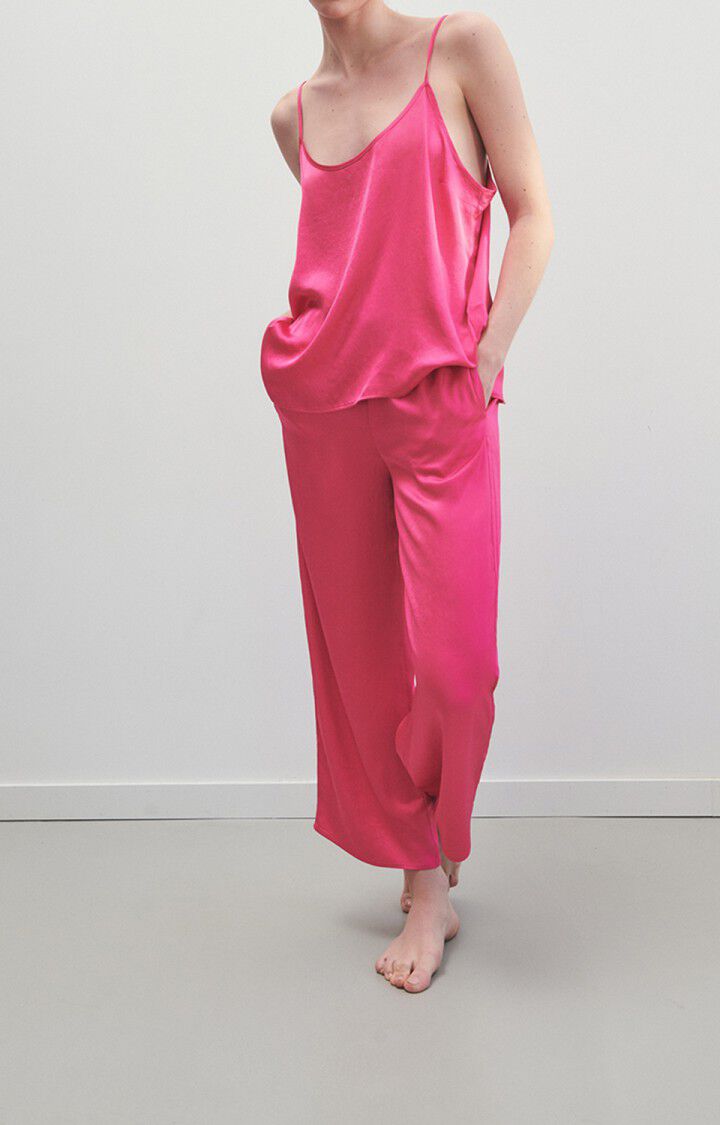 American Vintage Pantalon Femme Widland - MAGENTA Rose - E23