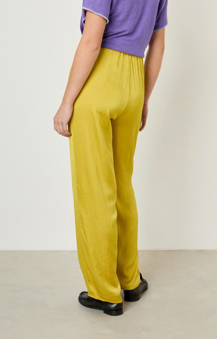 American Vintage Pantalon Femme Widland - MORDORE Jaune - H22