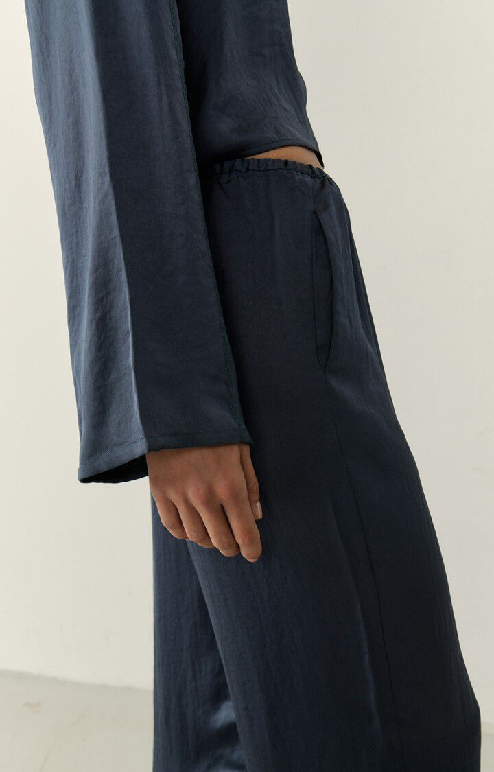 American Vintage Pantalon Femme Widland - OMBRE Bleu - E23