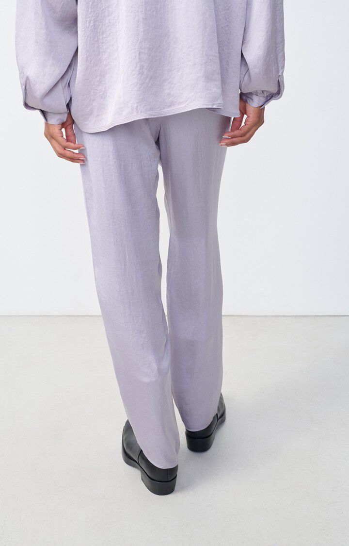 American Vintage Pantalon Femme Widland - ORAGE Gris - H23