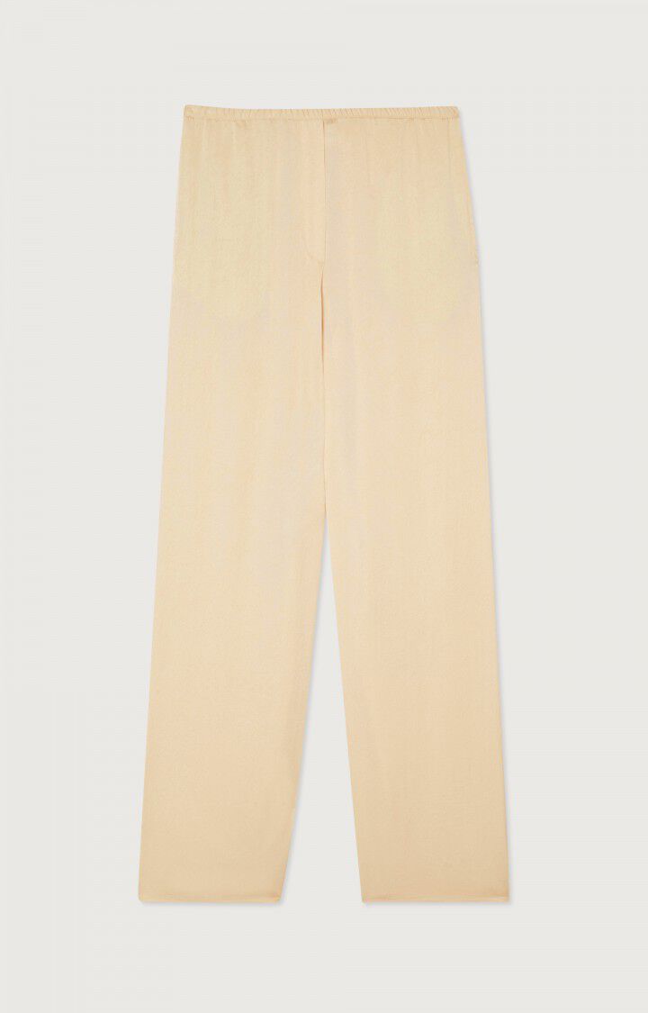 american vintage Pantalon femme Widland - PLAGE Beige - H22