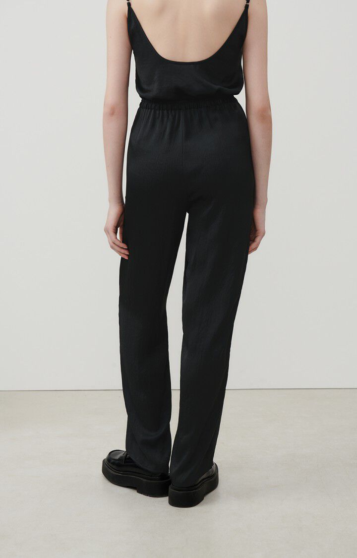 American Vintage Pantalon Femme Widland - REGLISSE Noir - E24