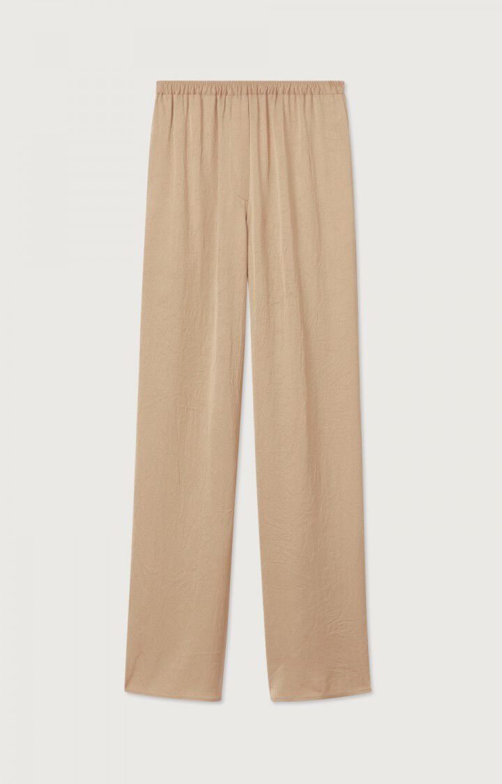 american vintage Pantalon femme Widland - TAUPE Marron - H22