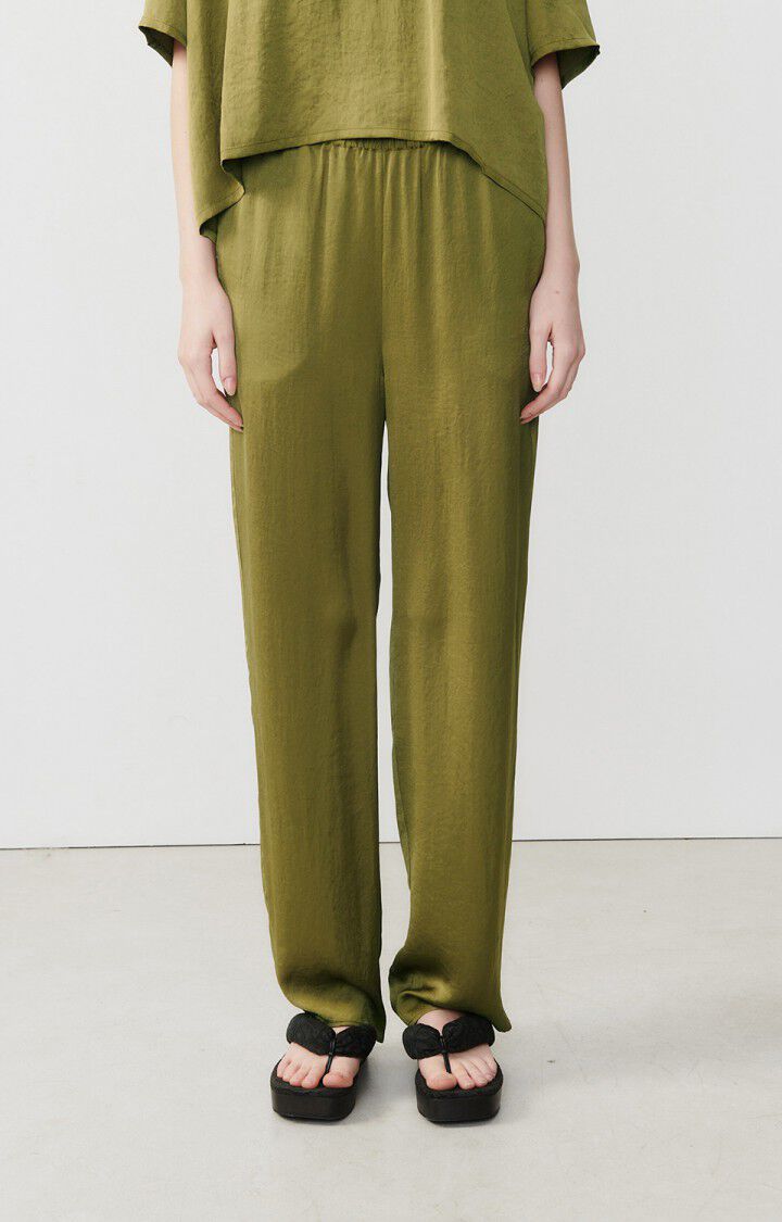 american vintage Pantalon femme Widland - THYM Vert - E24
