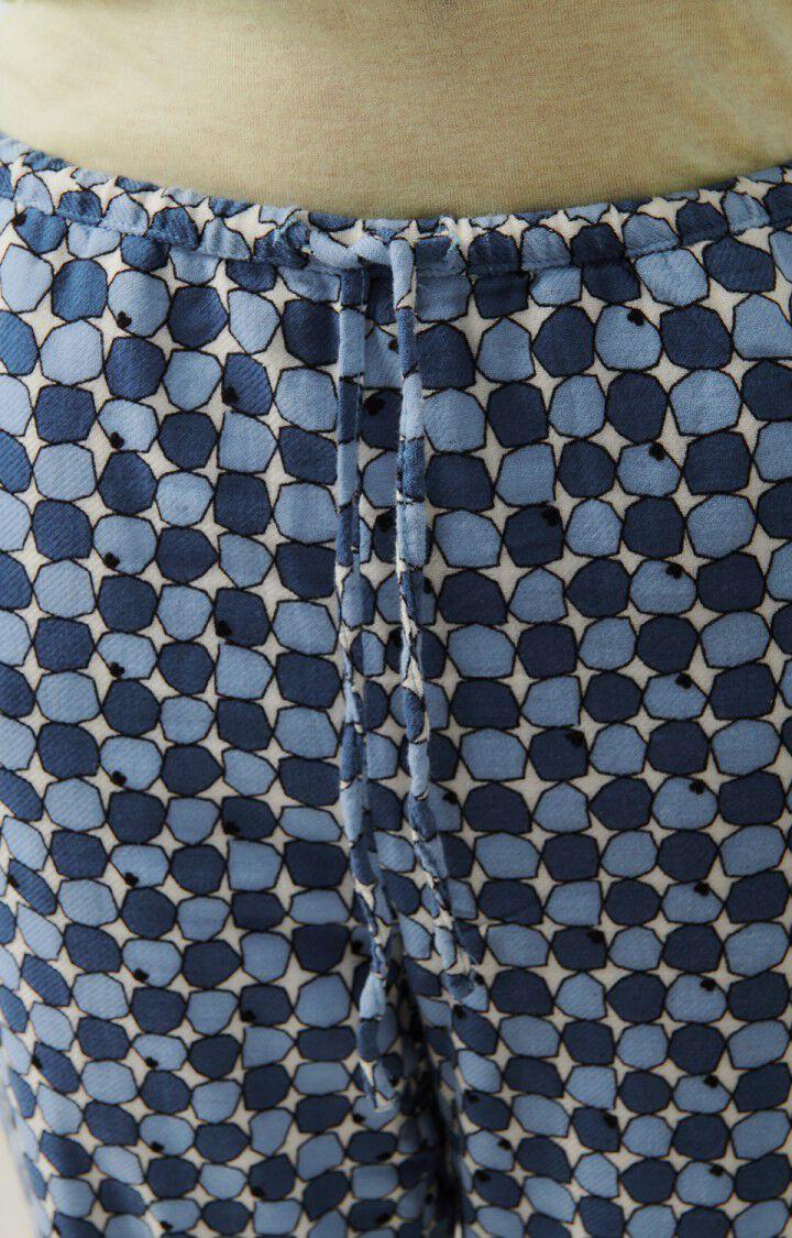 American Vintage Pantalon Femme Yuzy - SACHA Bleu - H23