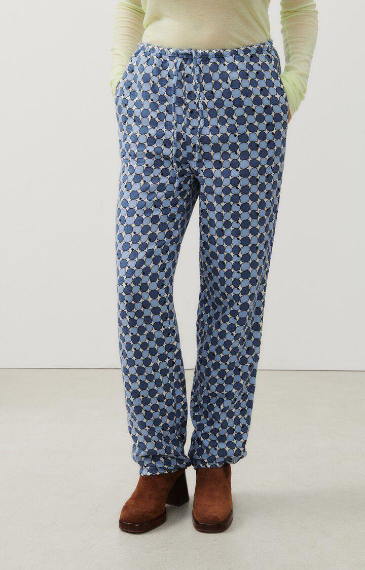 american vintage Pantalon femme Yuzy - SACHA Bleu - H23