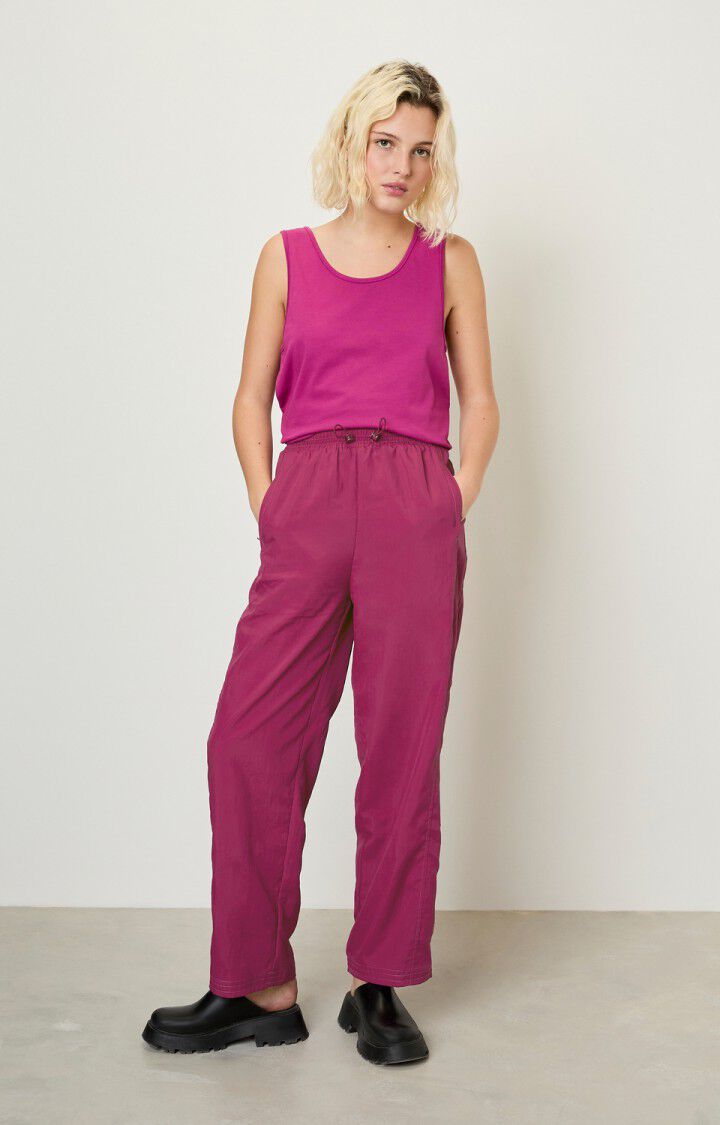 American Vintage Pantalon Femme Zitoun - GRENADINE Violet - E22