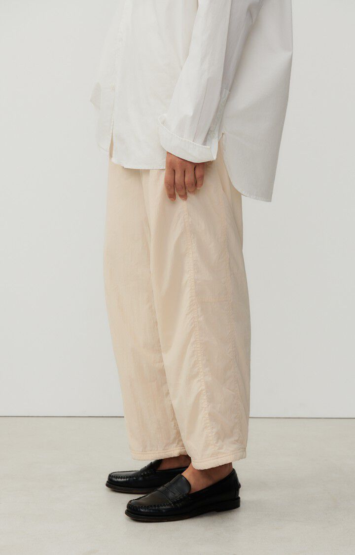American Vintage Pantalon Femme Zotcity - ECRU Beige - E24