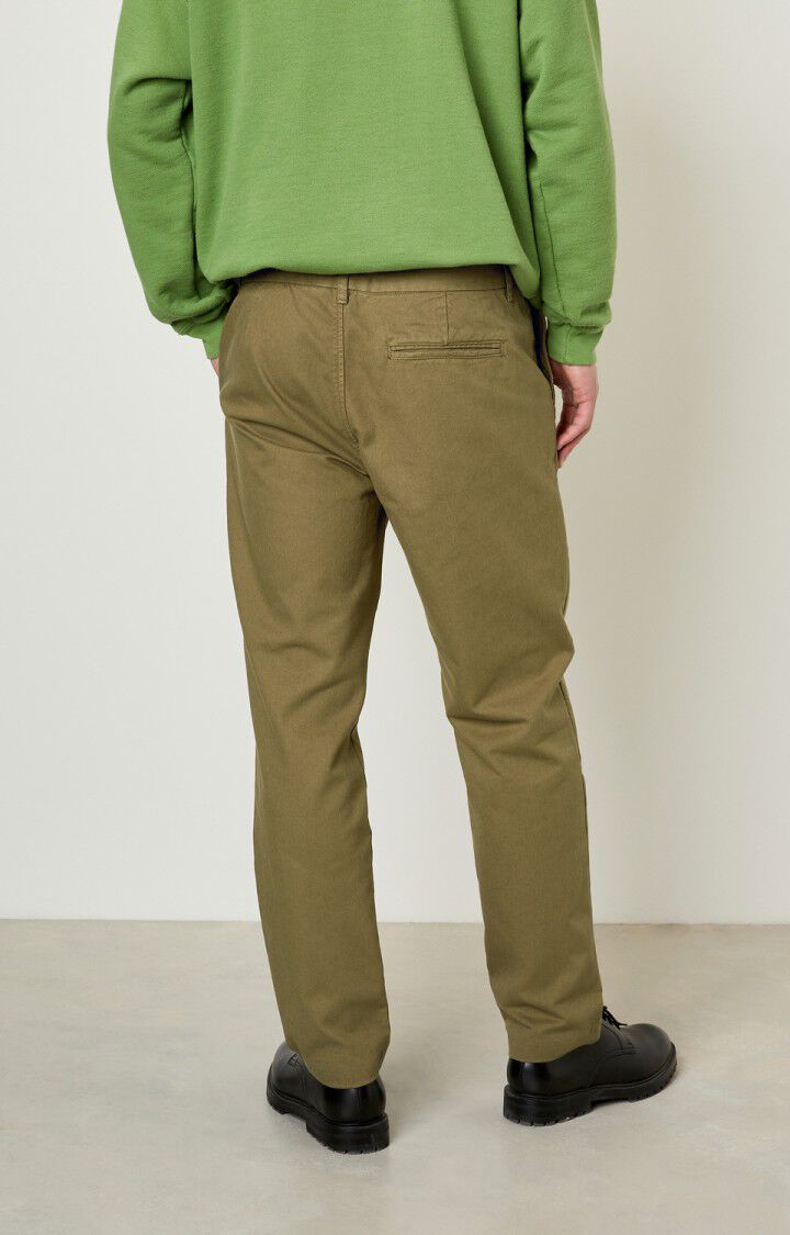 American Vintage Pantalon Homme Chopamy - CAIMAN Marron - H22